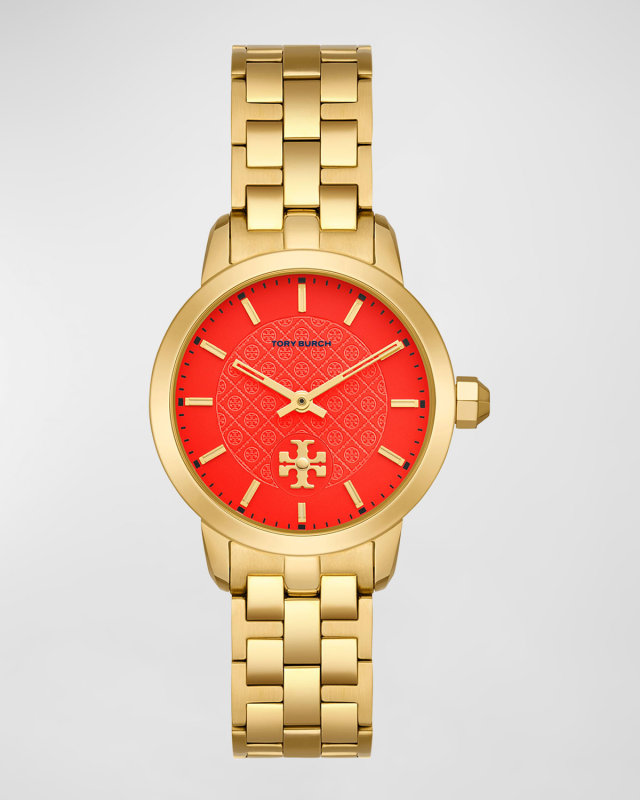 The Tory Gold Tone Stainless Steel Watch
