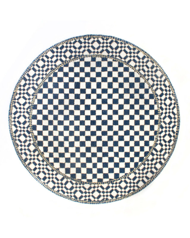 Royal Check Rug,
