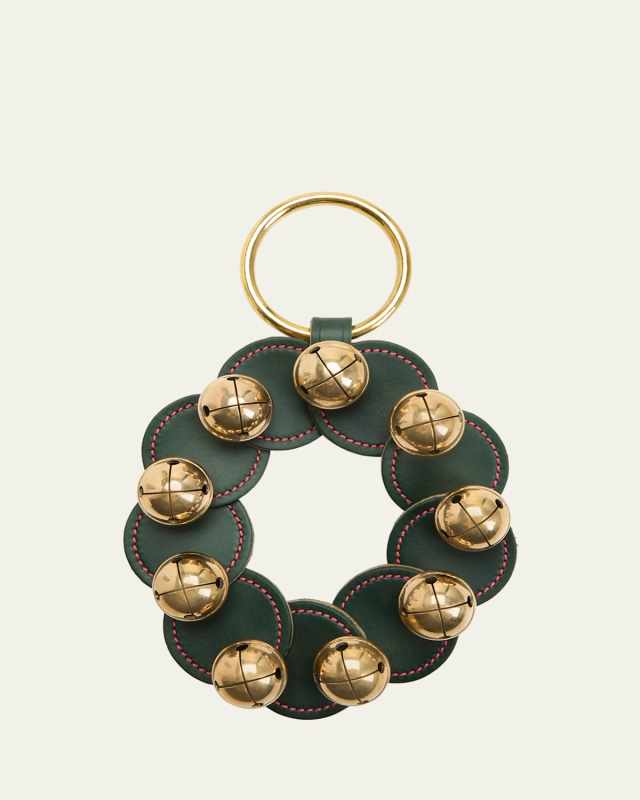Brass Bells Disk Wreath