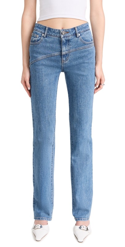 STAUD Nolan Jeans Medium Wash