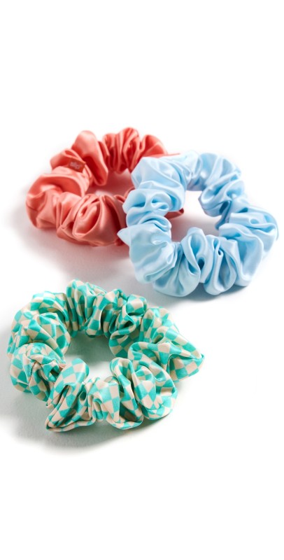 Slip Large Scrunchies Set of 3 Sea Mist