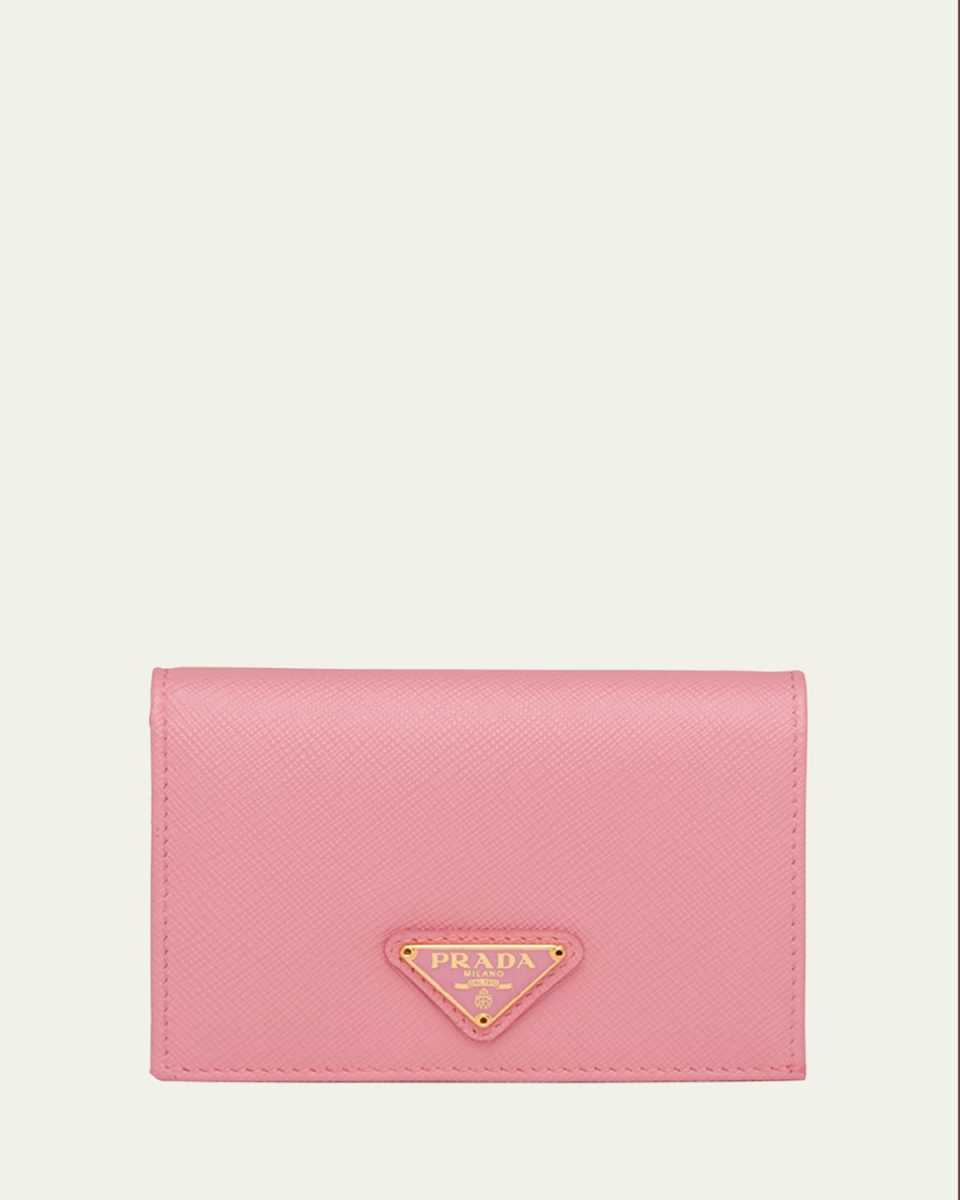 Small Saffiano Leather Wallet