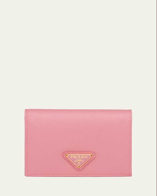 Small Saffiano Leather Wallet