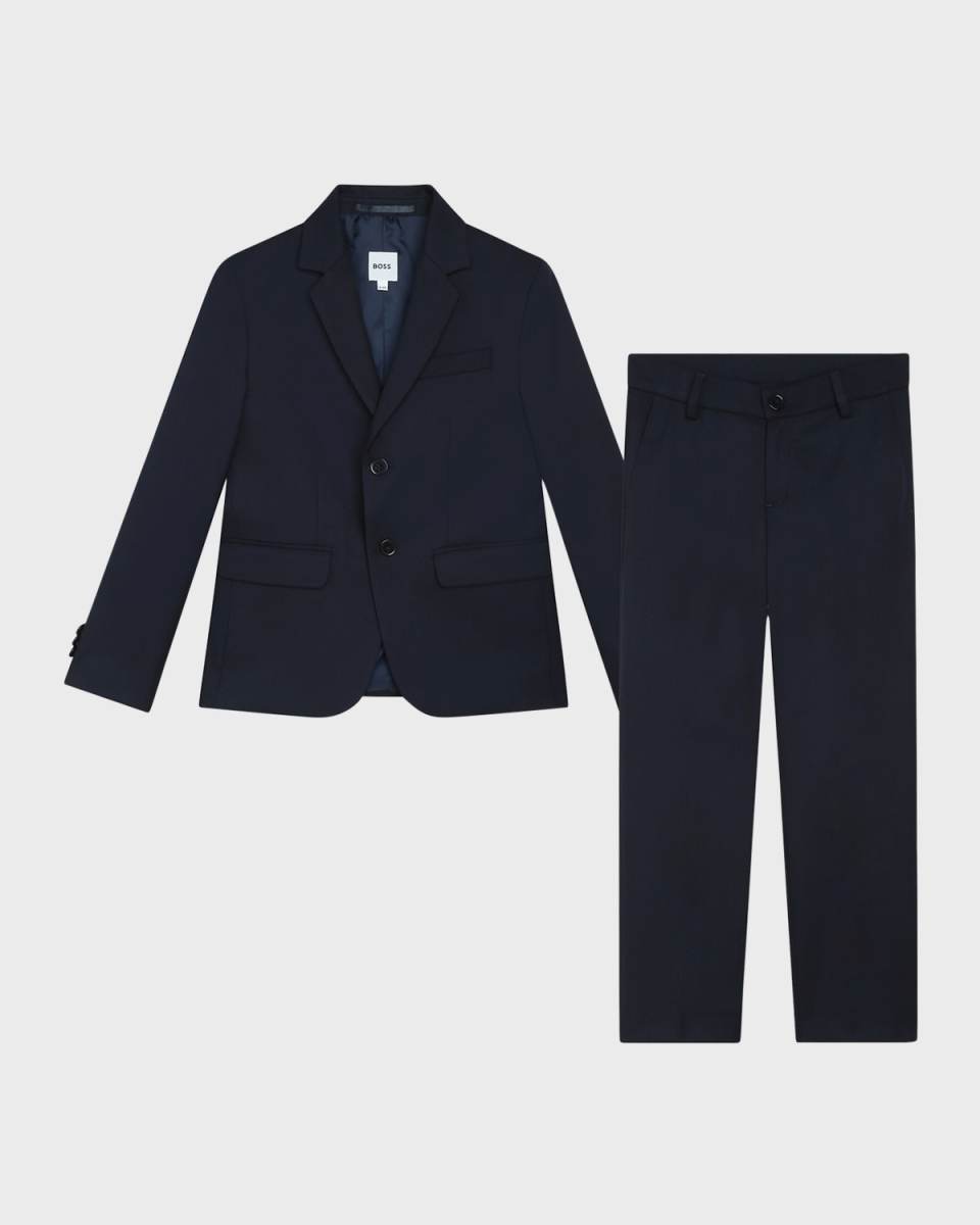 Boy's Two-Piece Striped Suit, Size 4-16