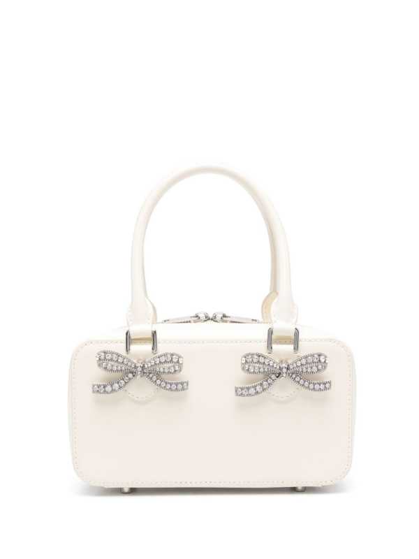 mini leather tote bag