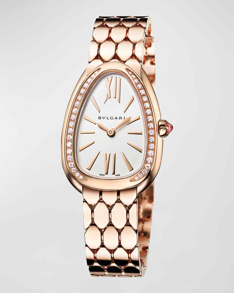 Serpenti Seduttori 18K Rose Gold 33mm Watch with Bracelet