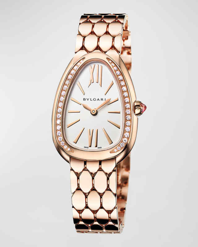 Serpenti Seduttori 18K Rose Gold 33mm Watch with Bracelet