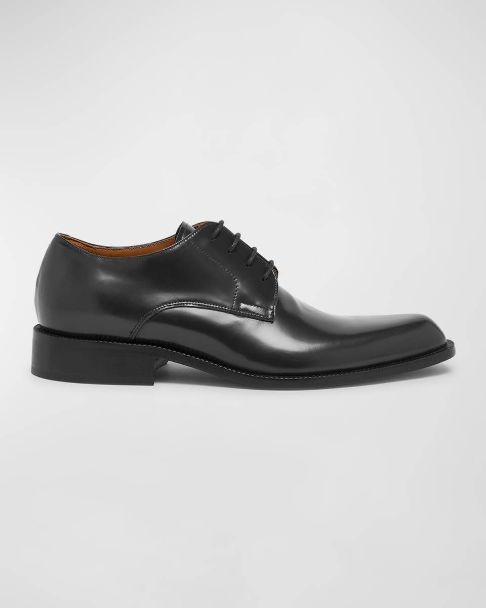 Calfskin Lace-Up Derby Loafers