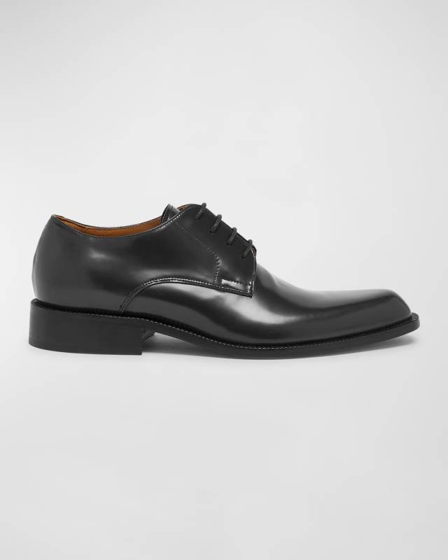 Calfskin Lace-Up Derby Loafers