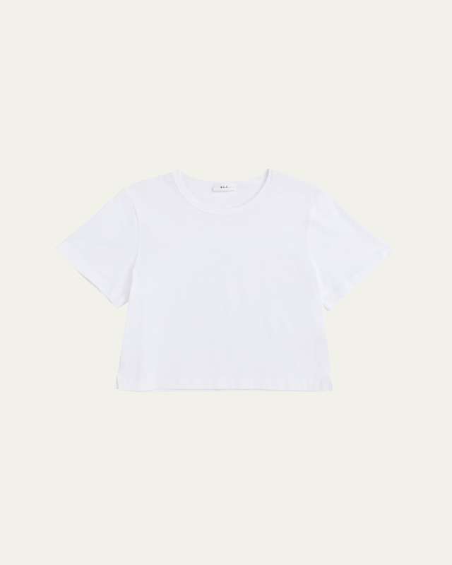 Julia Cropped Crewneck T