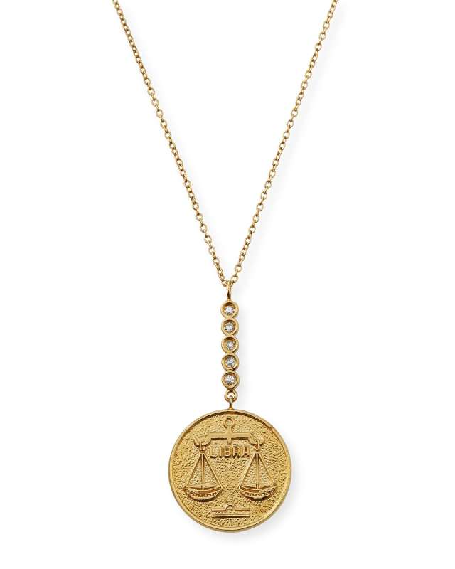 Greta Leo Pendant Necklace