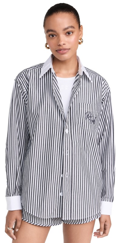 Recreational Habits Martha Shirt Black