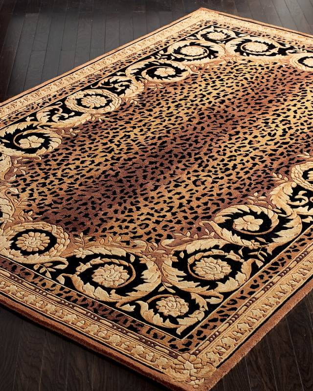 Roman Leopard Rug, 8' x 11'