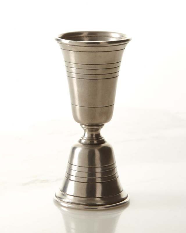 Handmade Pewter Double Jigger