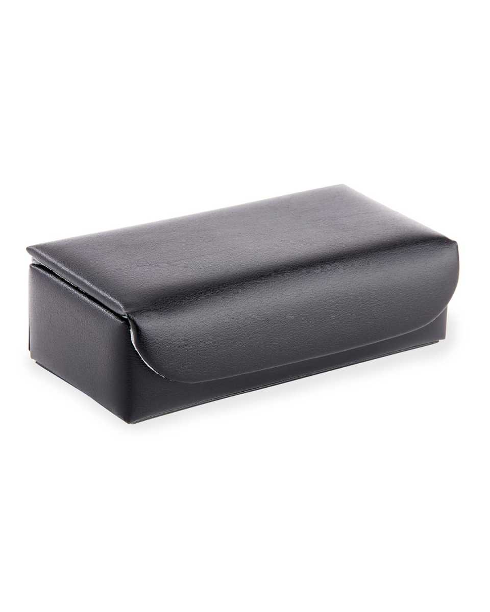 Personalized Leather Cufflink Case