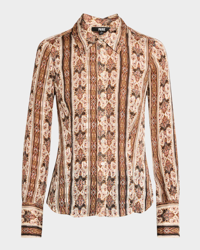 Desano Printed Button-Front Shirt