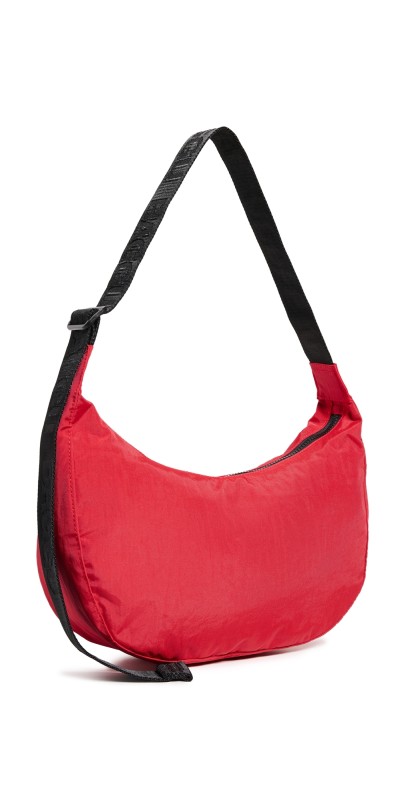 BAGGU Medium Nylon Crescent Bag Candy Apple