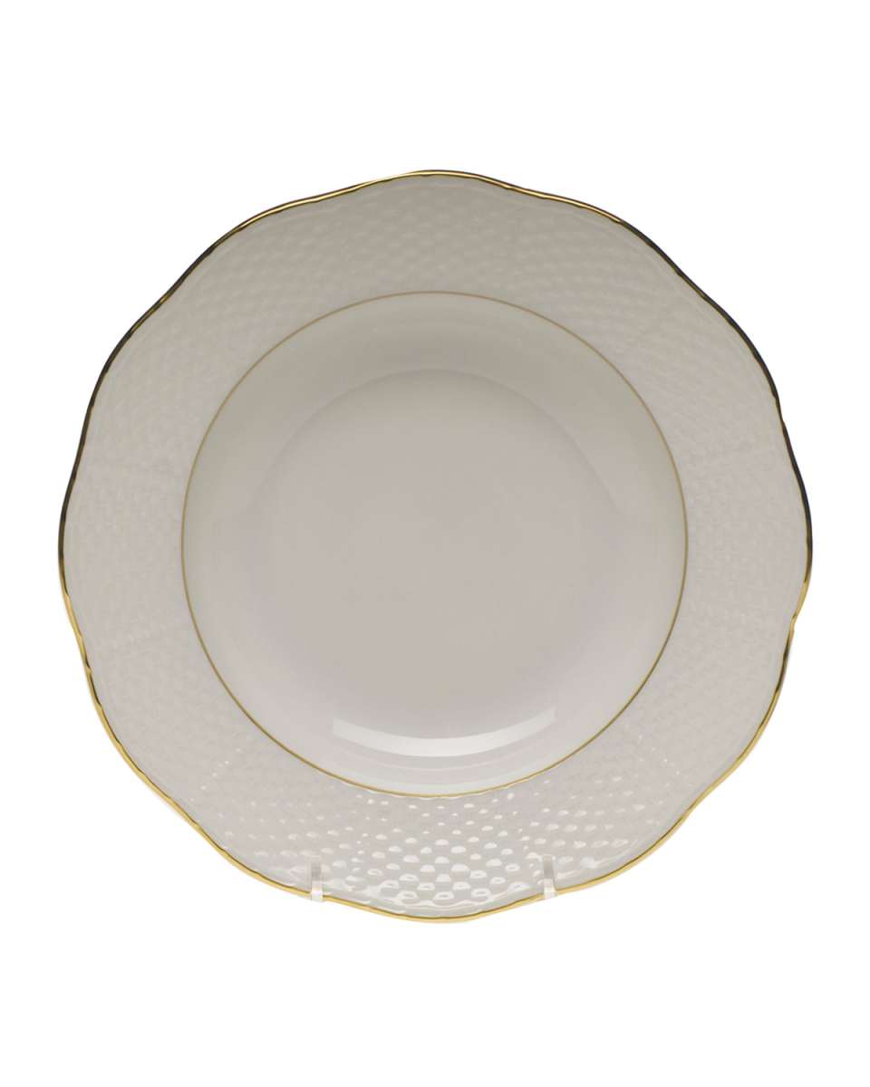 Golden Edge Soup Bowl, Small