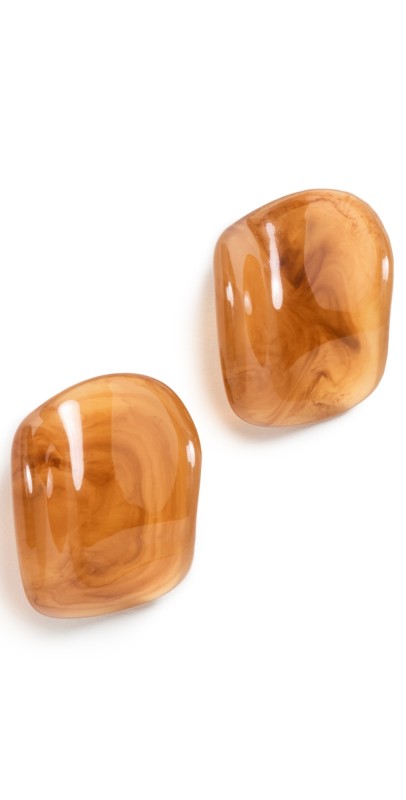 SHASHI Calliope Earrings Tortois