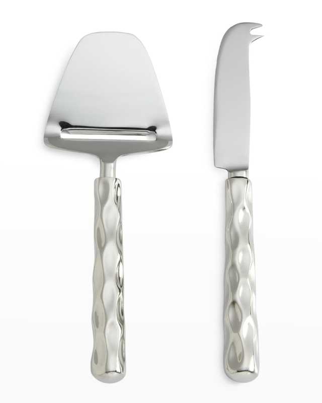 Truro Platinum Cake Knife & Server