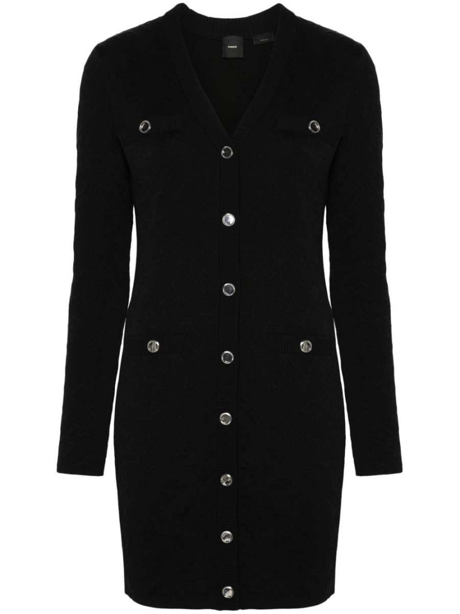 Love-Birds-motif mini dress
