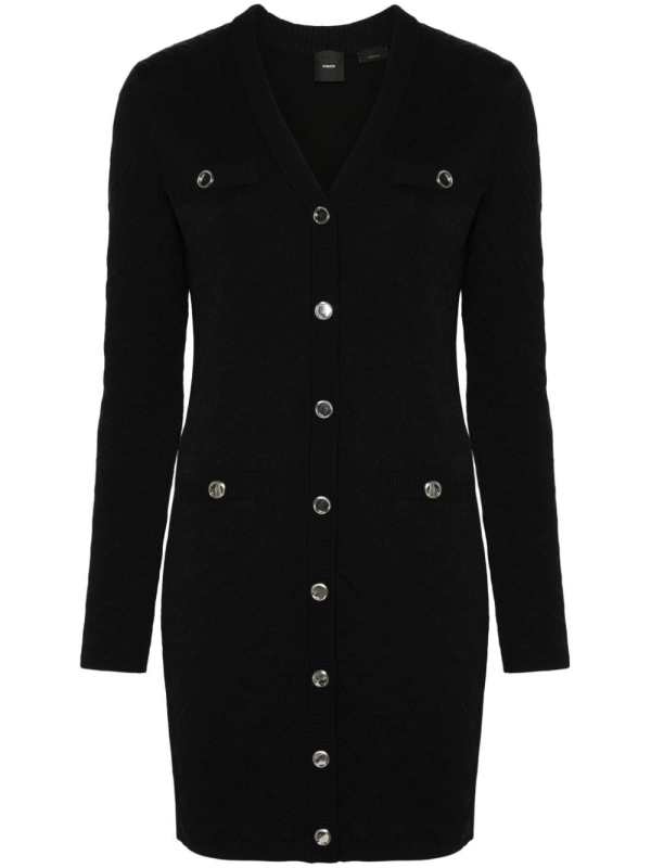 Love-Birds-motif mini dress