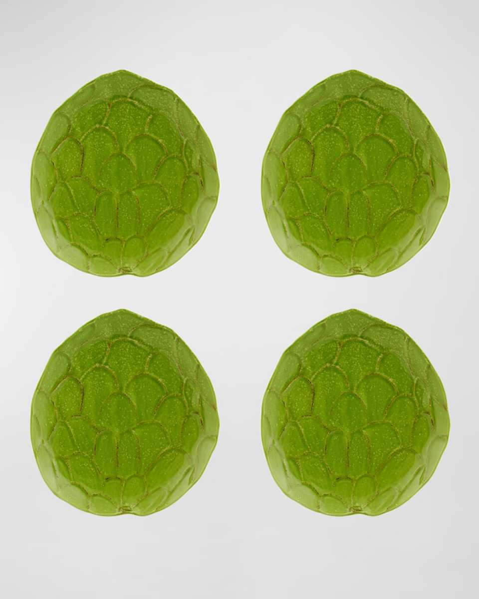 Annona Dessert Plates, Set of 4