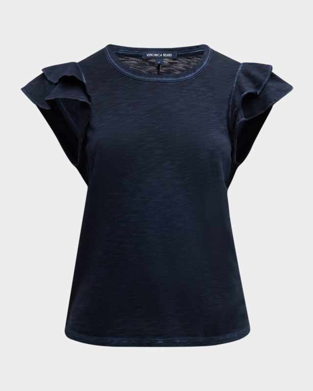 Akeela Ruffle Sleeve T