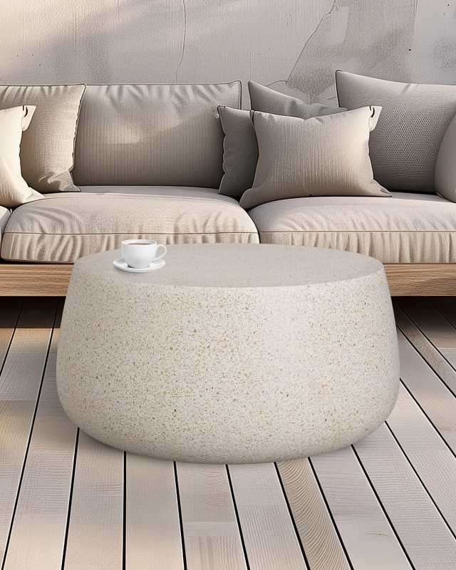 Terrazzo Yellow Coffee Table