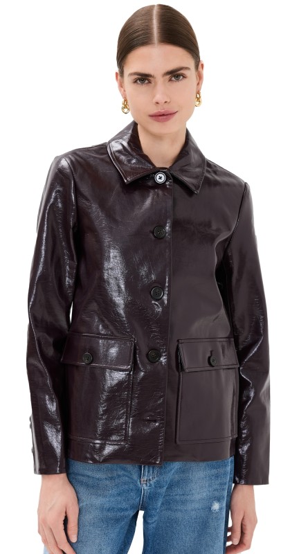 Veronica Beard Essex Jacket Plum