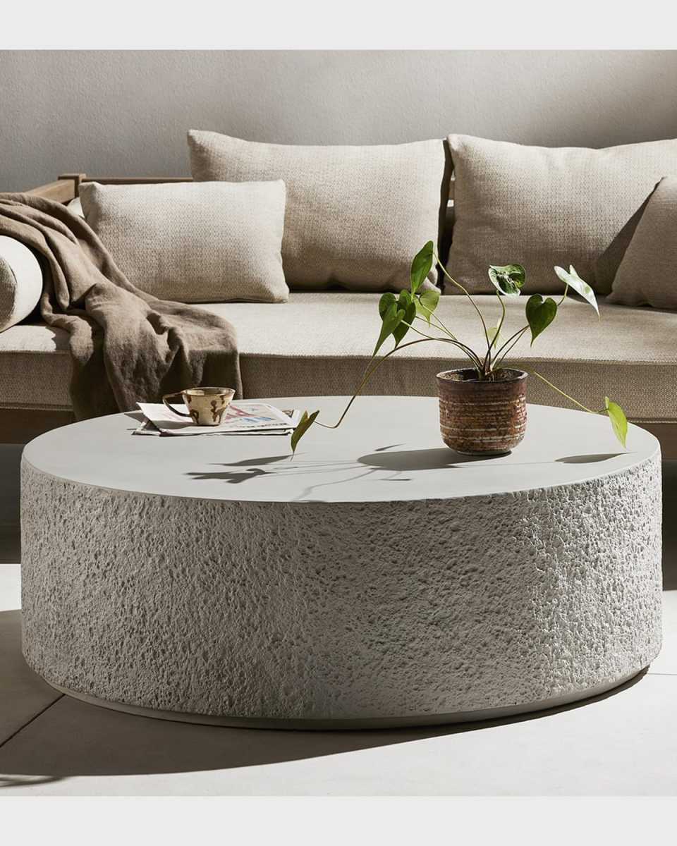 Otero Outdoor Round Coffee Table