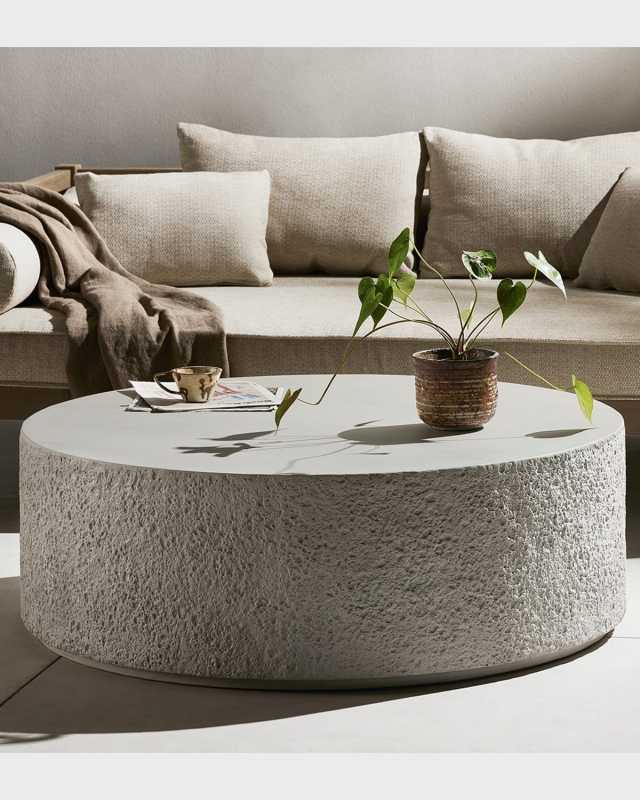 Otero Outdoor Round Coffee Table