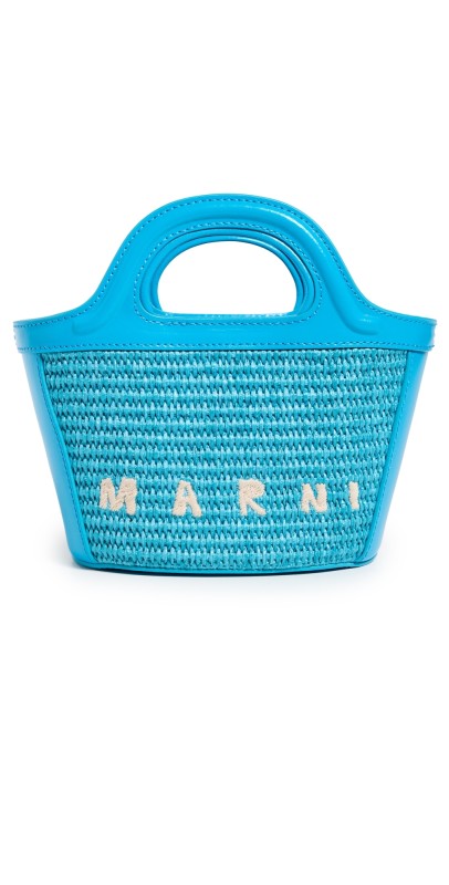 Marni Tropicalia Micro Bag Dark Turquois