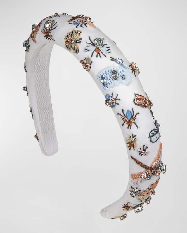 Raisa Embroidered & Embellished Headband