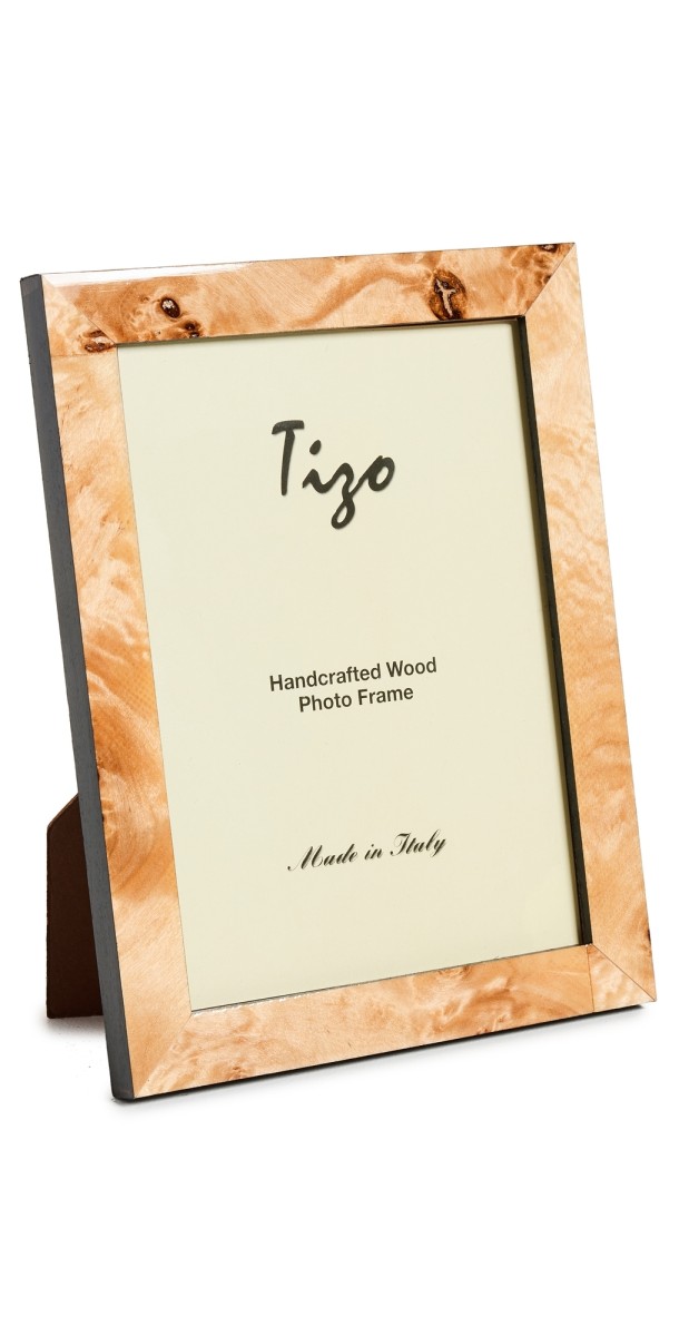 Tizo Design 5x7 Wood Frame Natural Burl