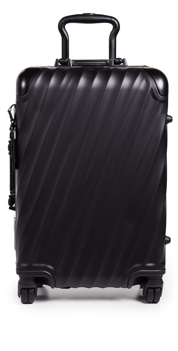 TUMI 19 Degree Aluminum International Carry On Suitcase Matte Black