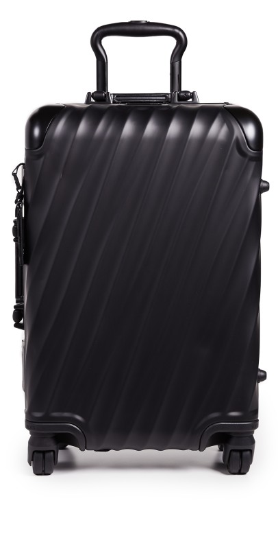 TUMI 19 Degree Aluminum International Carry On Suitcase Matte Black