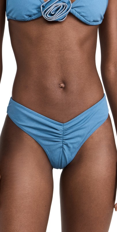Lioness Soulmate Bikini Bottoms Denim Blue
