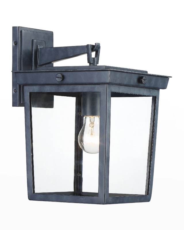 Belmont 1-Light Graphite Outdoor Wall Mount