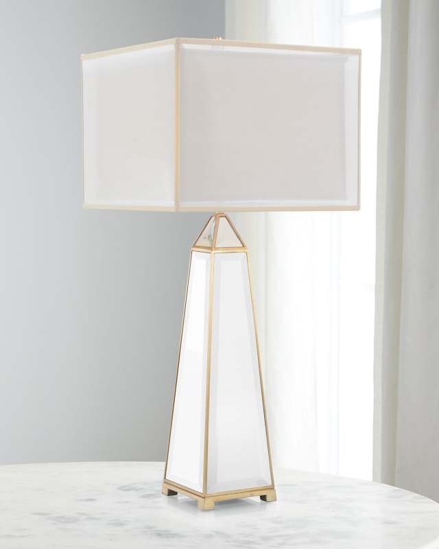 Obelisk Reflections Table Lamp