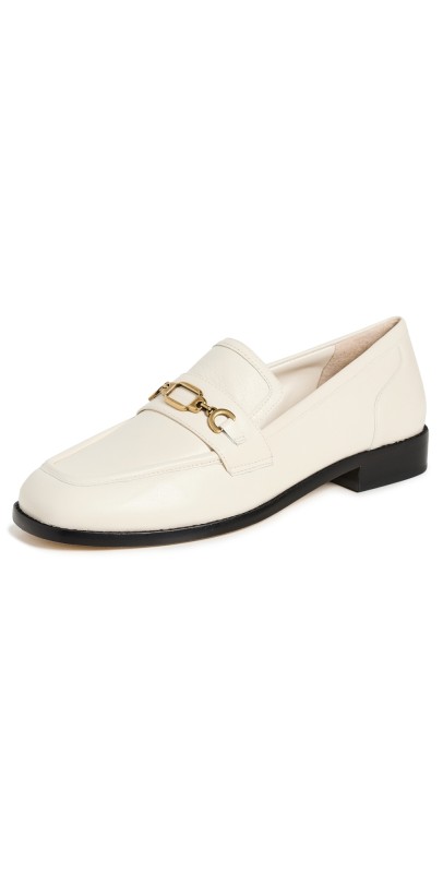 Larroude Patricia Loafers Ivory
