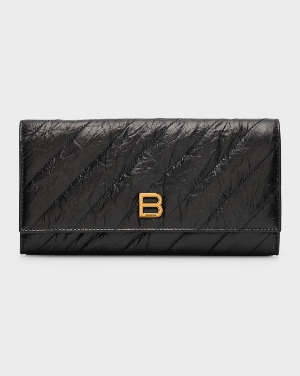 Crush Quilted Wallet on Chain