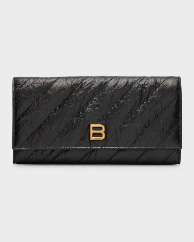 Crush Quilted Wallet on Chain