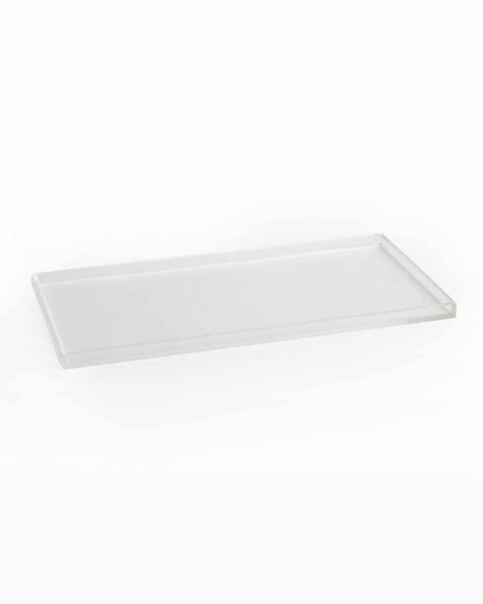 Clear Overflow Feeder Tray, Small