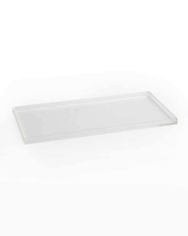 Clear Overflow Feeder Tray, Small
