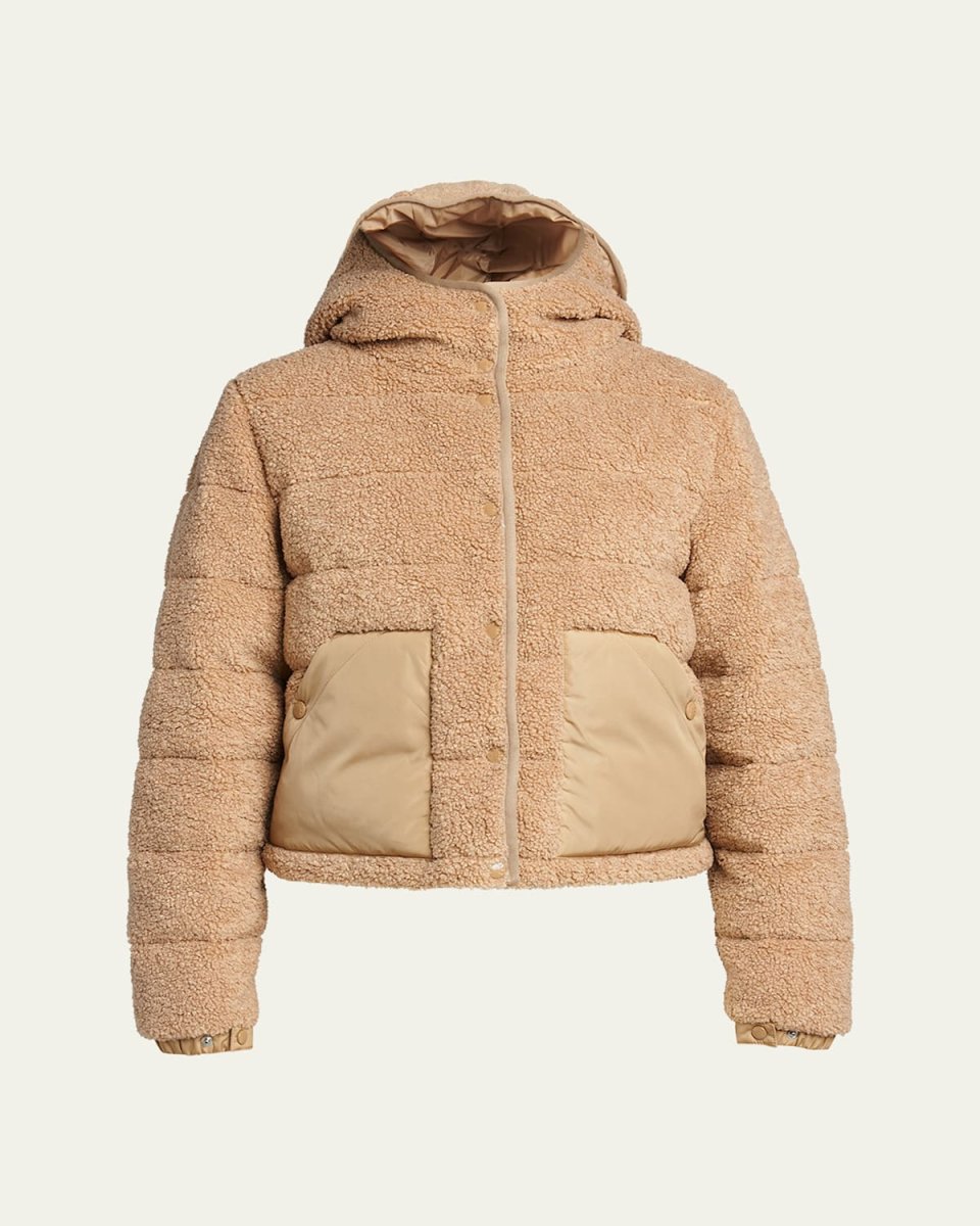 Audrieu Teddy Short Puffer Jacket