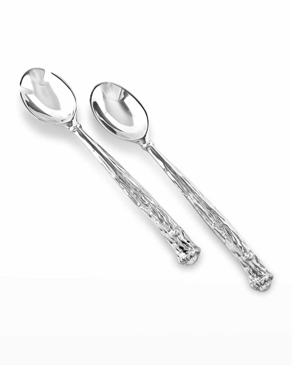 Western Antler Salad Servers