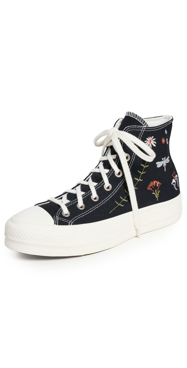 Converse Chuck Taylor All Star Lift Sneakers Black/Black/Egret