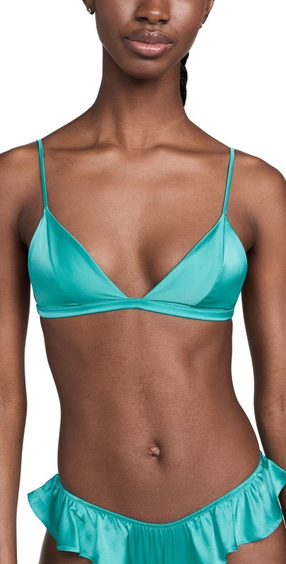 Fleur du Maluxe Triangle Bra Sea Glass