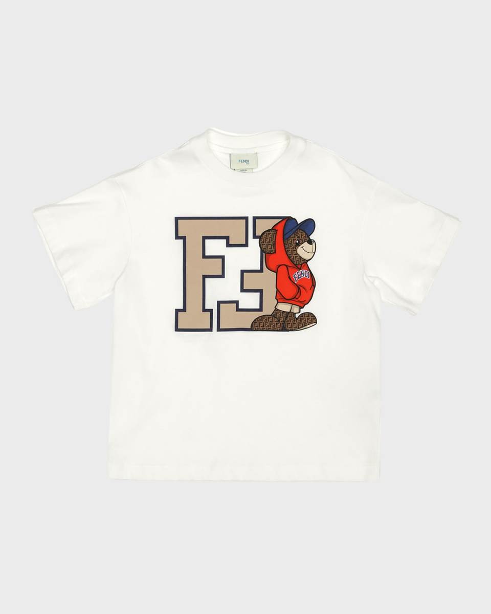 Boy's Monogram Bear Graphic T-Shirt, Size 4-